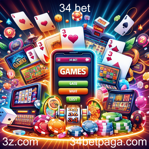 Explorando a Categoria de Jogos no 34 Bet